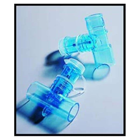 Vyaire Medical Inc Adapter Valved Tee Airlife 22x22mm Universal T-Piece Blue CA - 2060