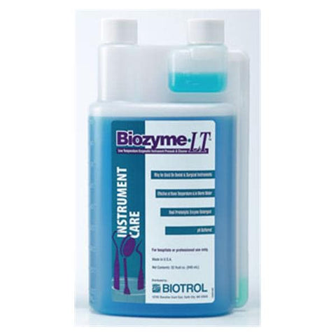 Biotrol Intl Detergent Enzymatic Ultrasonic Biozyme-LT 32 oz Each, 4 Each/CA - BLT900