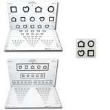 LEA SYMBOLS® FOLDING PEDIATRIC EYE CHART