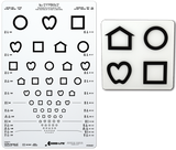 LEA SYMBOLS® 13-LINE TRANSLUCENT DISTANCE CHART