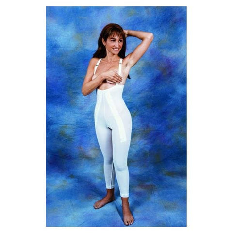 ES Medical Garment Compression Below Knee Medium Women 37-40" White Each - PP02WM