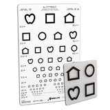 LEA SYMBOLS® 12-LINE TRANSLUCENT DISTANCE CHART