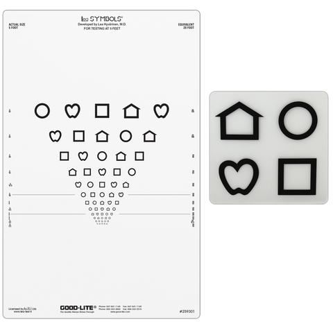 LEA SYMBOLS® PROPORTIONAL SPACED CHART