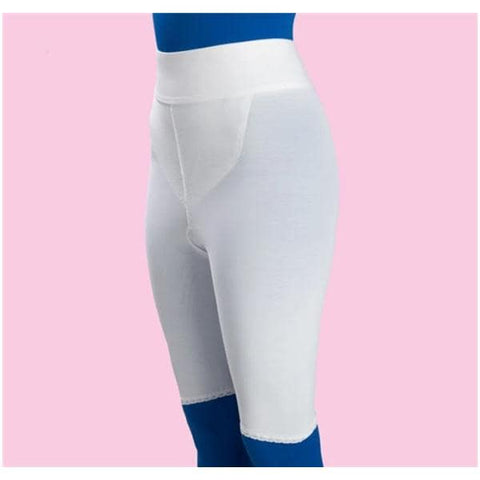 Frank Stubbs Co Inc Girdle Compression Above Knee 2XL White Each - F020767