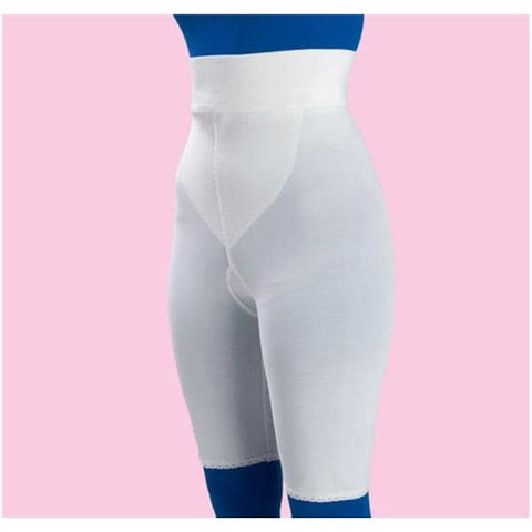 Frank Stubbs Co Inc Girdle Compression Above Knee/High Waist 2XL White Each - F020797