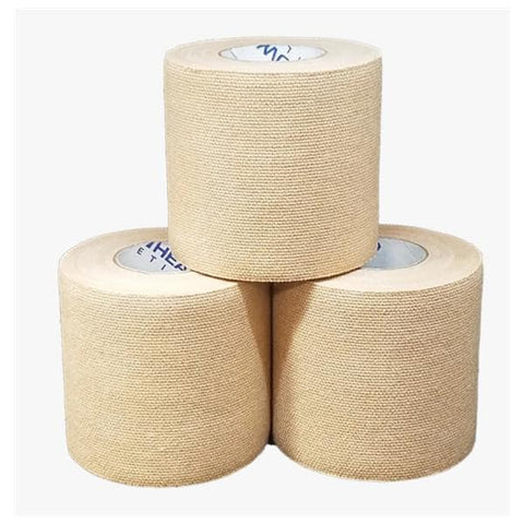 Arrowhead Athletics Tape Athletic ThinFlex Cotton/Polyester 3"x7.5yd Cohesive Beige 16/Ca - TF300BGE