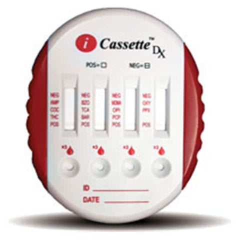 Alere Toxicology iCassette Drug Screen Test Kit 9 Panel 25/Bx - Products - I-DOA-1195