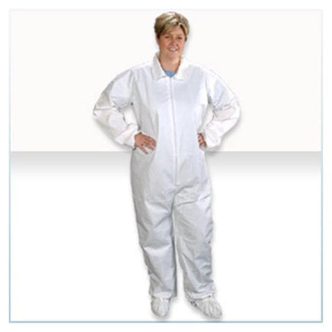 Alpha Protech Incorp. Coverall Protective ComforTech Disposable X-Large White 25/Ca - CV-J4C92-4