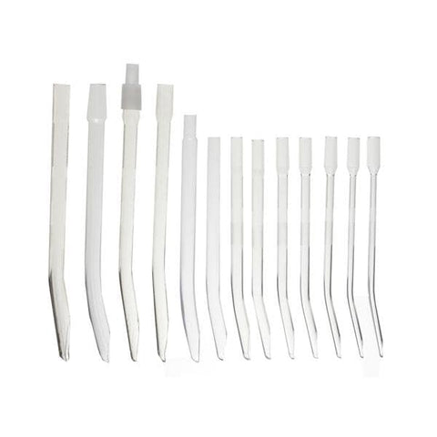 Medgyn Products Inc Curette Uterine Vacuum Vacurette 10mm 10mm Tip Clear Plastic Disposable Each, 50 Each/PK - 22110