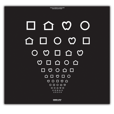 LEA SYMBOLS® ILLUMINATED CABINET CHART