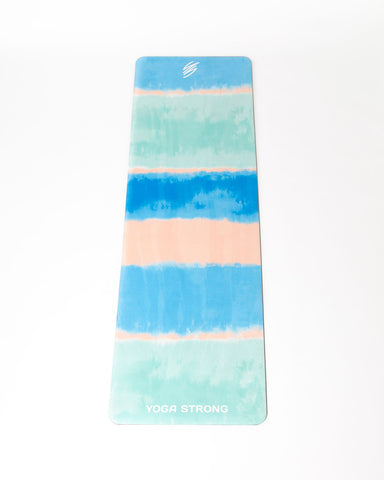 Yoga Strong, Yoga Mat 72" x 24", Ombre Pastel