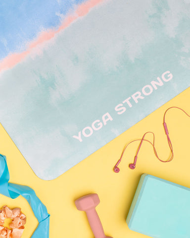 Yoga Strong, Yoga Mat 72" x 24", Ombre Pastel - FE-32-1518