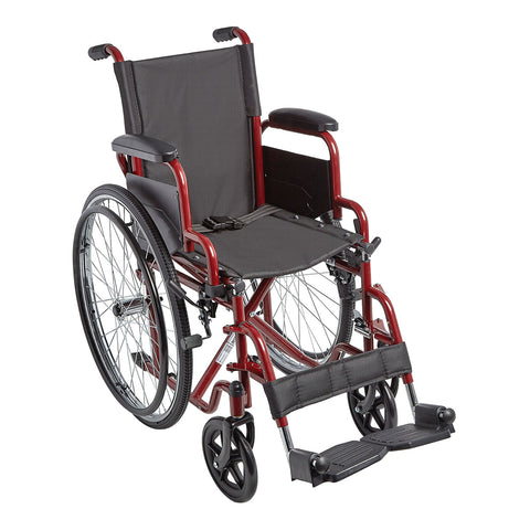 Ziggo 14" Wheelchair, Red