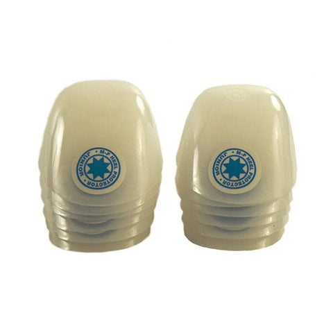 MF Athletic Co. Cup Protectors Junior Heel Plastic Women <7.5 Blue Star 1/Pr, 6 PR/CA - MF-2D
