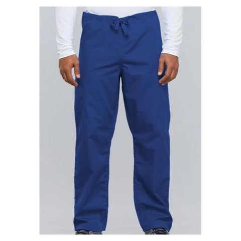 Cherokee Workwear Pant Scrub Cherokee 4100 Unisex 3X Large Royal Blue Each - 4100-ROYW-3X