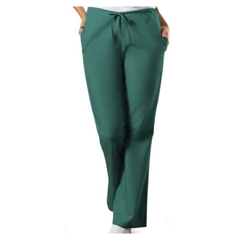 Cherokee Workwear Scrub Pant 4101 Womens Small Petite Hunter Each - 4101P-HUNW-S