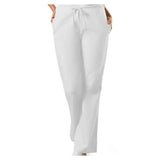 Cherokee Workwear Scrub Pant 4101 Womens X-Small Tall White Each - 4101T-WHTWXS