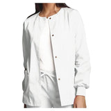 Cherokee Workwear Jacket Warm-Up Womens 5X Large 3 Pockets Each - 4350-WHTW-5X