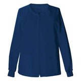 Cherokee Workwear Jacket Warm-Up Womens Navy 5X Large 2 Pockets Each - 4315-NAVW-5X