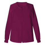 Cherokee Workwear Jacket Warm-Up Womens Wine 4X Large Each - 4315-WINW-4X