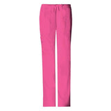 Cherokee Workwear Pant Scrub Cherokee 4044 Womens Small Petite Pink Each - 4044P-SHPW-S