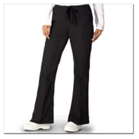 Fashion Seal Scrub Pant Fashion Poplin Womens 2X Large Black Each - 7086-2XL