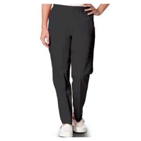 Fashion Seal Scrub Pant Fashion Poplin Womens Large Black Each - 7072-L