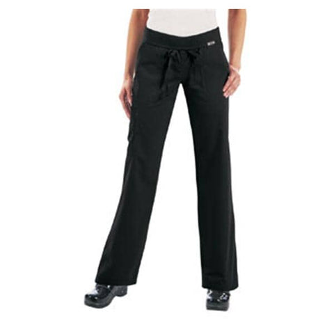 Koi by Kathy Peterson Scrub Pant 713 Womens Large Black Each - 713-02-L