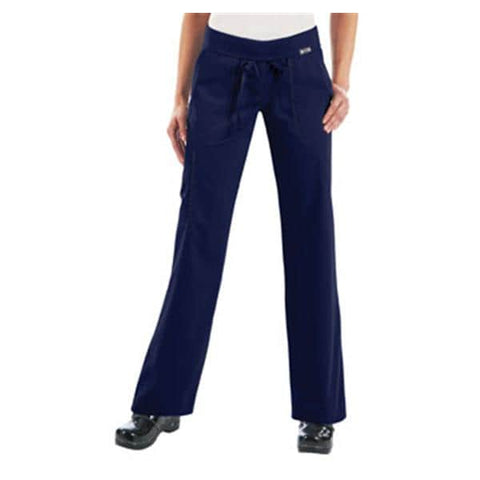 Koi by Kathy Peterson Scrub Pant 713 Womens X-Large Petite Navy Each - 713P-12-XL