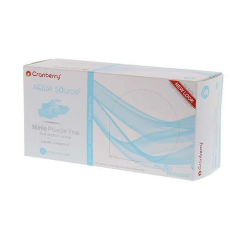 Pro2 Solutions, Inc Gloves Exam Aqua Source Powder-Free Nitrile Latex-Free Small Aqua 200/Bx, 10 BX/CA - CR3446