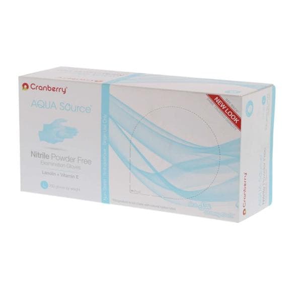 Pro2 Solutions, Inc Gloves Exam Aqua Source Powder-Free Nitrile Latex ...