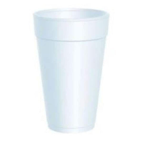 North American Corp Cup Drinking Styrofoam 20-22 oz White 500/CA - 628117
