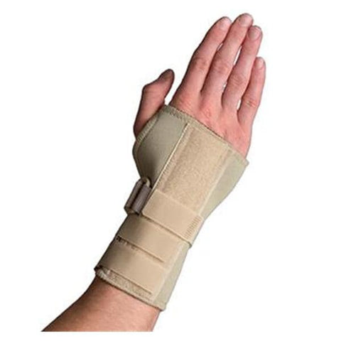 United Pacific Industries Brace Carpal Tunnel Thermoskin Adult Wrist Beige Size X-Small Right Each - 82269