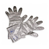 Grainger Gloves Chemical Resistant Polyethylene / Ethylene Vinyl Alcohol 9 Silver 10/Pk - 1AHG7