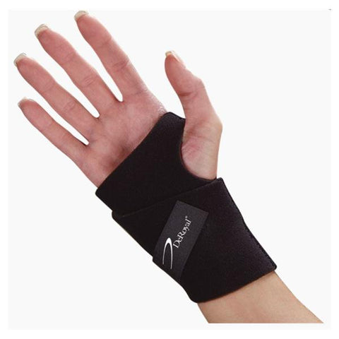 Deroyal Industries Inc Wristlet Compression Adult Wrist 1/8" Neoprene Black Ambidextrous Each - NE7740-70