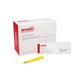 Premier Medical Biopsy Punch Dermal Uni-Punch 5mm Ribbed Hollow Handle SS Bld Disp Strl 50/Bx - 33515