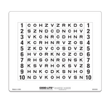SLOAN LETTER MAGNETIC DISTANCE CHART