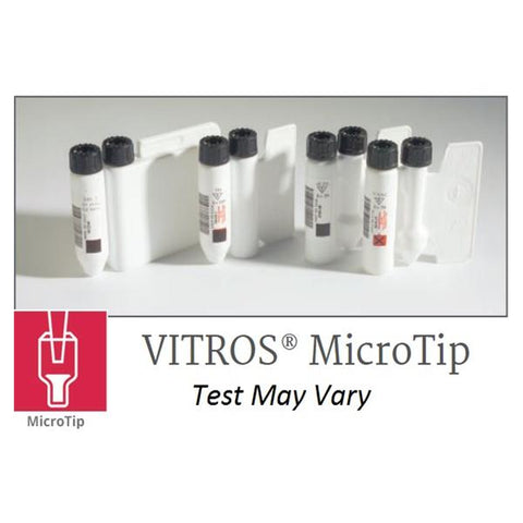 Ortho Clinical Diagnostics VITROS MicroTip RF: Rheumatoid Factor Reagent Test 300ct 2Rgnt Prpkg 1/Bx - 6801729
