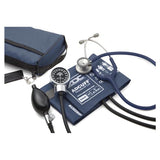 American Diagnostic Corp. Aneroid Kit Clinician Scope Pro's Combo III Navy Adult 23-40cm 300mmHg Eachch - 778-603-11AN