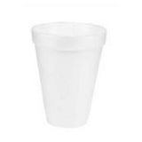Dart Container, Inc. Cup Drinking Styrofoam 12 oz White 25/Pk, 40 PK/CA - 628114