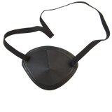 SOFT EYE PATCH WITH ELASTIC STRAP - SINGLE