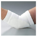 J.T. Posey Company Protector Heel/Elbow Knit Yarn White Size Medium 1/Pr - 6224M