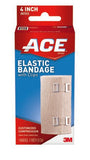 3M Elastic Bandage 3M™ ACE™ 4 Inch Width Standard Compression Clip Detached Closure Tan NonSterile