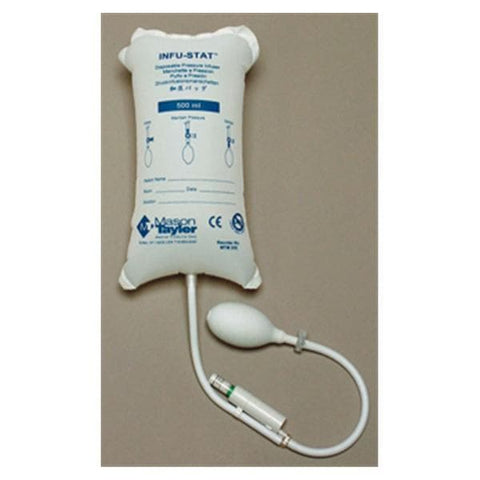 Mason Tayler Medical Prod Bag Pressure Infusion Infu-Stat With Large Bore Stopcock/Hook Each, 5 Each/PK - MTM310
