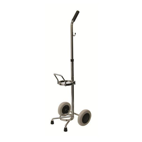 Mada Medical Products Inc Cart Cylinder For D/E O2 Tank 10x12-1/2x40" Silver Chrome Eachch, 2 Each/CA - 370C