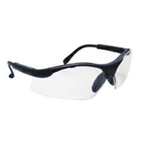 SAS Safety Glasses Safety Black / Clear 12/Bx - 541-0000