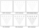 ETDRS LOW CONTRAST LETTER CHARTS