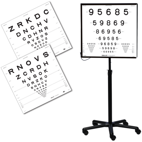 ESC2000 ETDRS CLINICAL TRIAL KIT WITH 2000 SERIES 13FT/4M ETDRS CHARTS