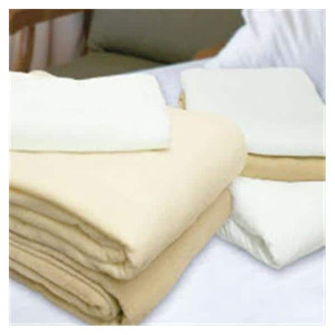 Calderon Textiles Inc Blanket Bath 70x90" Unbl Eached Natural Each - 301-BBCH