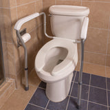 HealthSmart Germ-Free Toilet Rails Safety Arms - 521-9804-9601